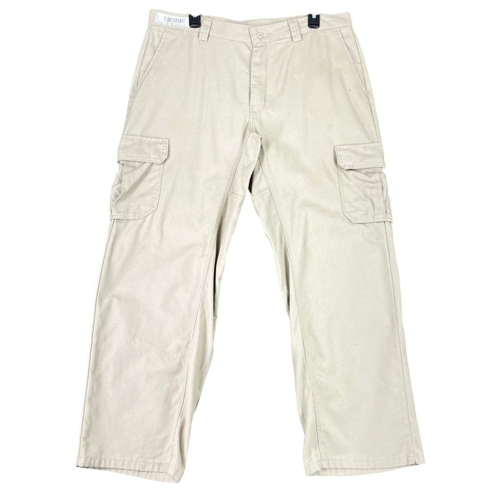 Wrangler Baggy Gorpcore‎ Construction Workwear Skater Y2K Cargo Pants Mens 36x30